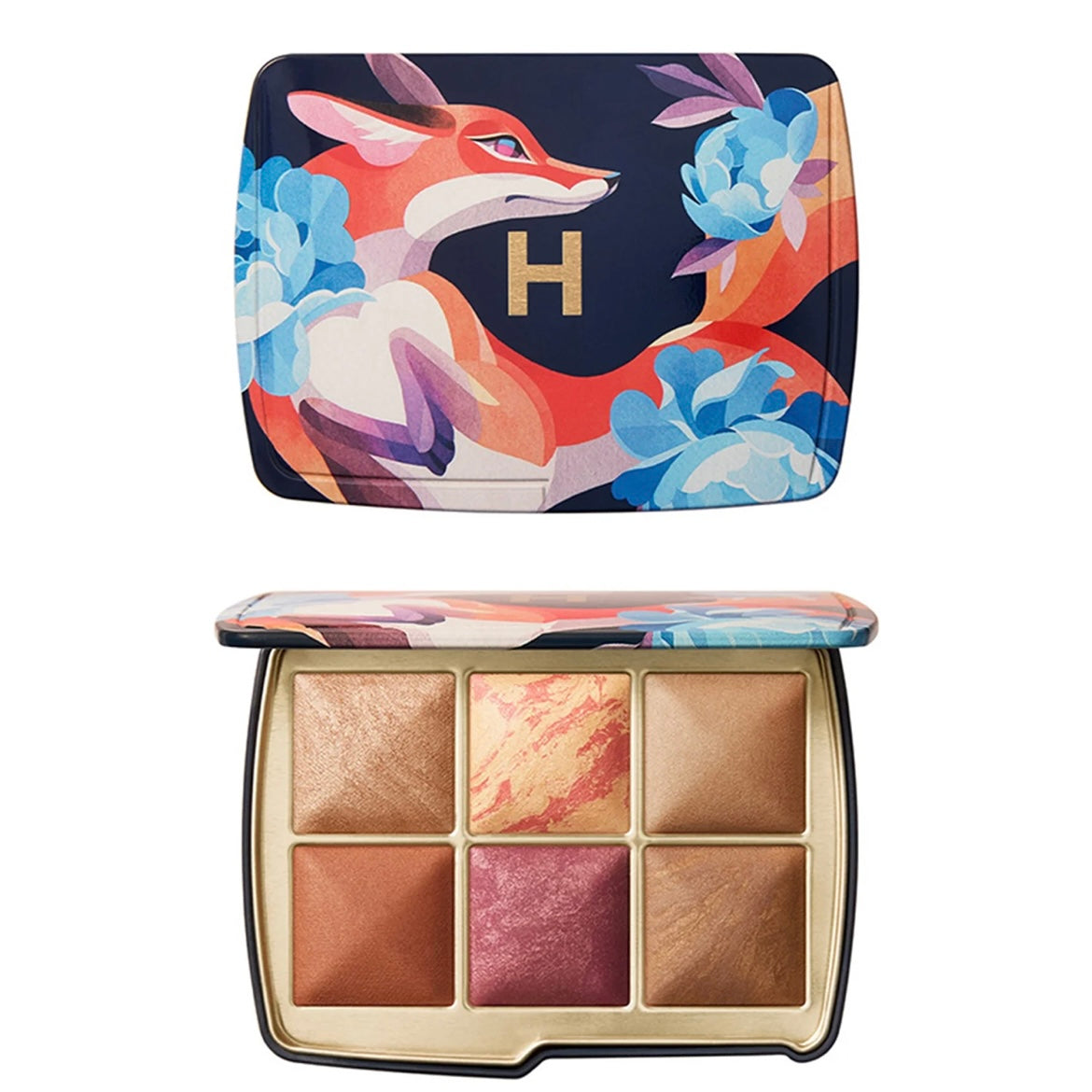 Paleta Hourglass Ambient Lighting Edit Fox Rubor Iluminador Vegano