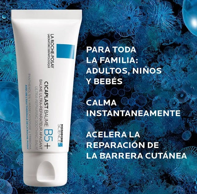 La Roche Posay Bálsamo Calmante Reparador Cicaplast Baume B5+, 100 ml.